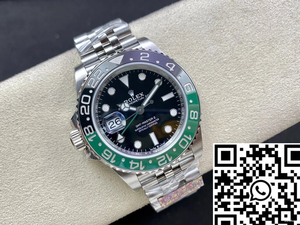 M126720vtnr-0002 Clean GMT Master Factory Dial Rolex II Black 0214